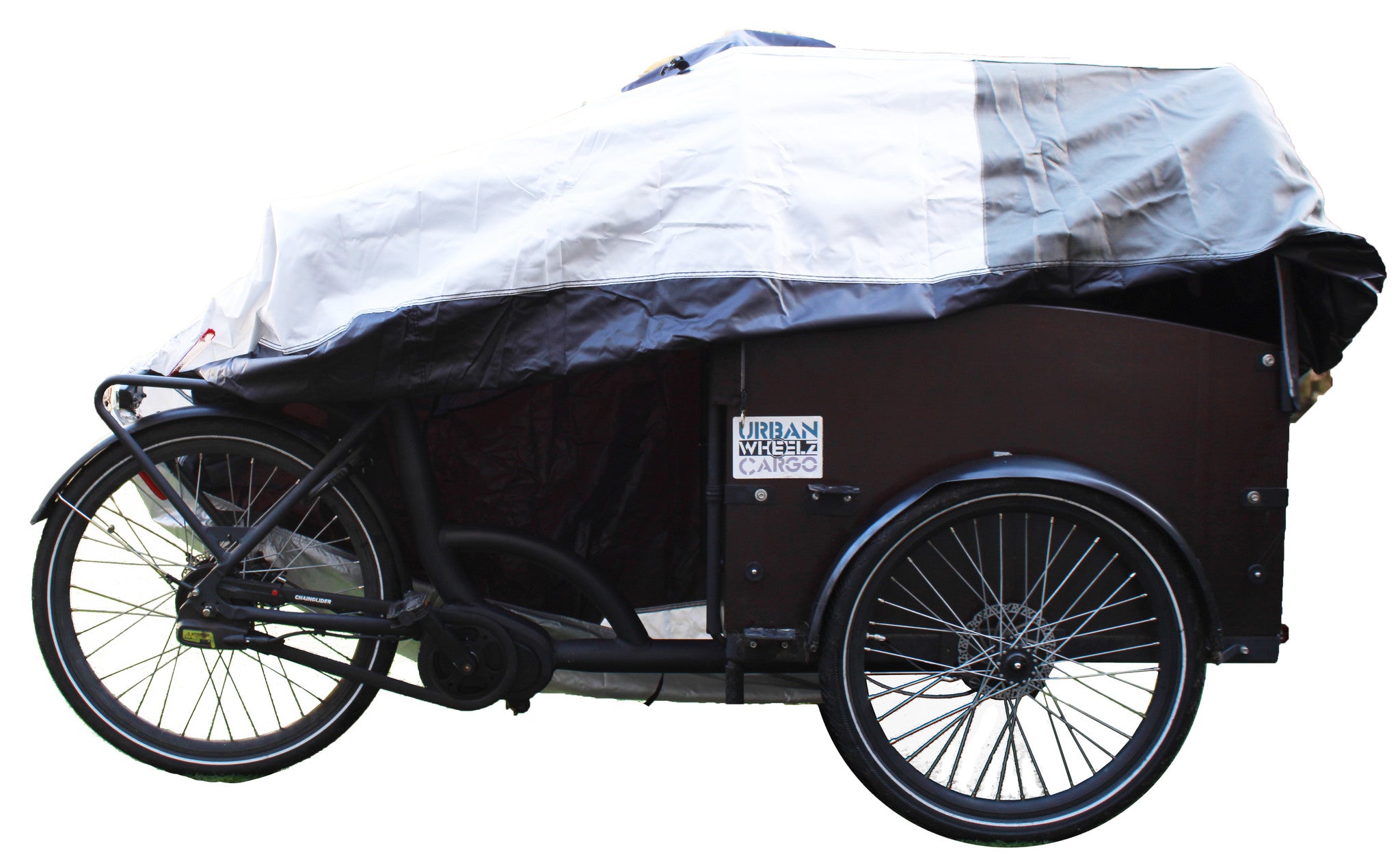 Bakfiets 1 wit