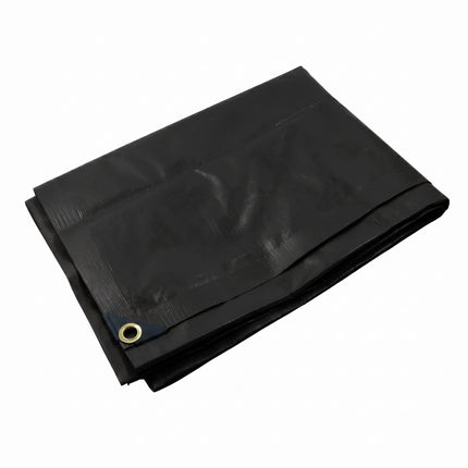 400g/m2 PVC Afdekzeil - Grondzeil - Bouwzeil - Zwart