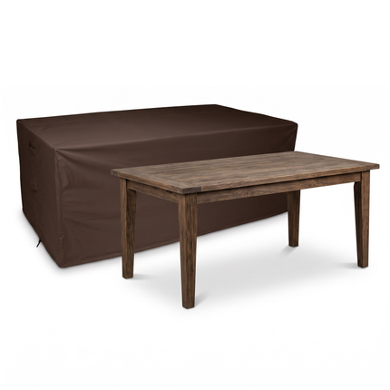 Tuintafelhoes 600D Luxe Donker Bruin