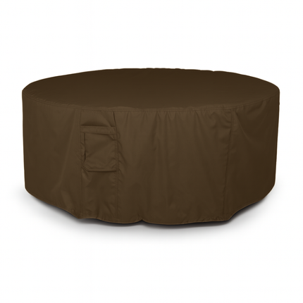Tuinsethoes rond 600D Luxe Donker Bruin