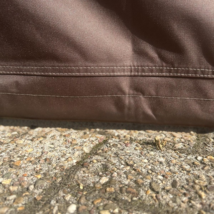 Ligbedhoes 600D Luxe Donker Bruin