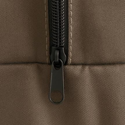 Tuinbankhoes recht 600D Luxe Donker Bruin