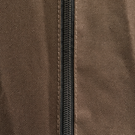 Tuinbankhoes recht 600D Luxe Donker Bruin