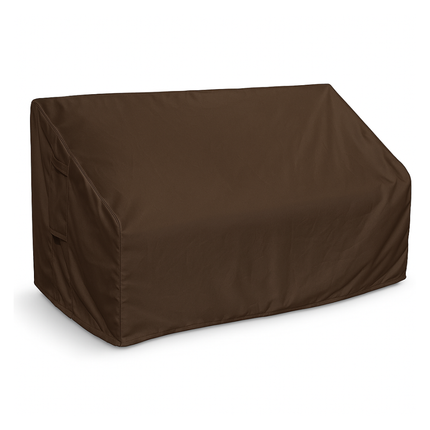 Tuinbankhoes recht 600D Luxe Donker Bruin