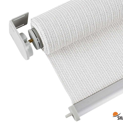 Zonwerend Rolgordijn voor Buiten - Arctic White