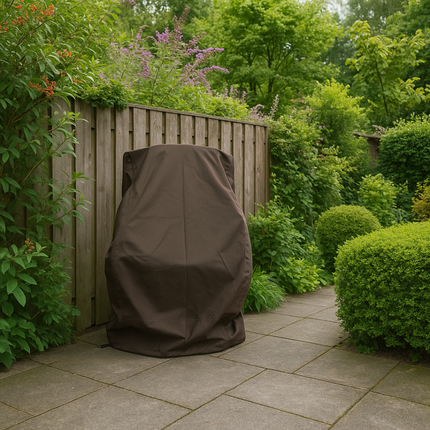Tuinstoelhoes 600D Luxe Donker Bruin