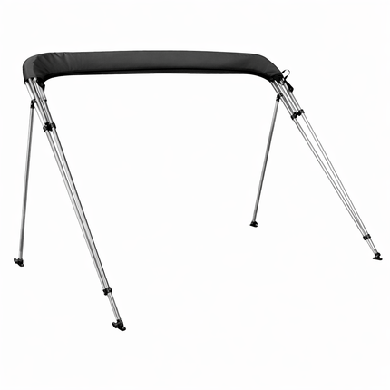 Biminitop 3-Boogs Zwart Zware Kwaliteit 600D