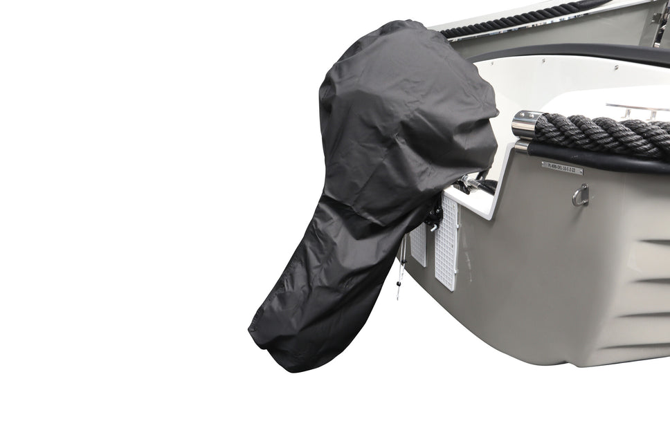 Volledige buitenboordmotorhoes, waterdicht, robuust 600D Oxford-stof Volledige buitenboordmotorhoes, waterdicht, robuust 600D Oxford-stof