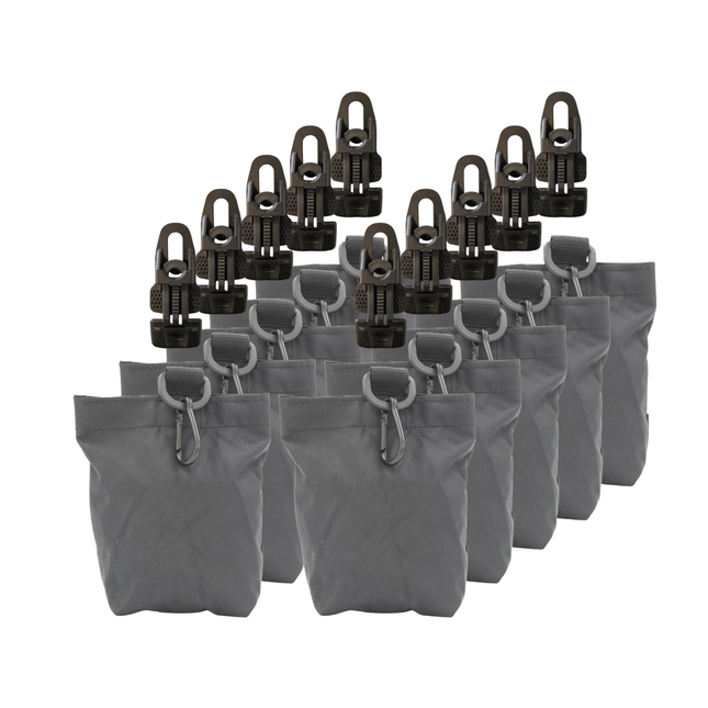 Set van 10 Zwarte Zandzakjes